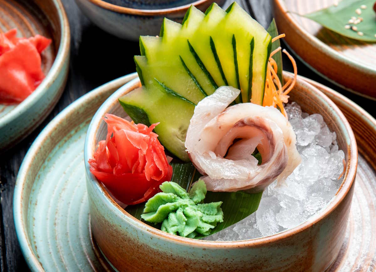 Préparation de poisson à la japonaise